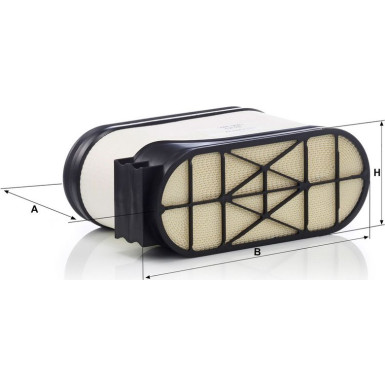 MANN-FILTER C 31 015 Sekundärluftfilter