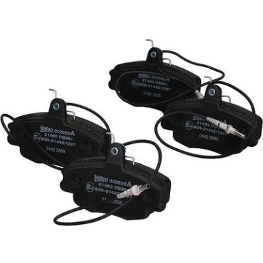 Valeo Bremsbelagsatz, Scheibenbremse EXPERT 302625A