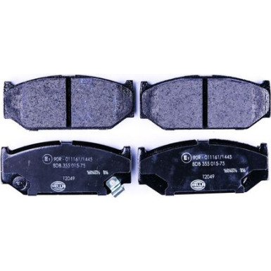 Bremsbelagsatz, Scheibenbremse 8DB 355 015-751 Bremsbelagsatz, Scheibenbremse 8DB 355 015-751