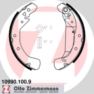 Bremsbackensatz 10990.100.9 Bremsbackensatz 10990.100.9