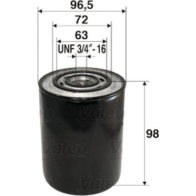 Valeo Ölfilter 586007 Valeo Ölfilter 586007