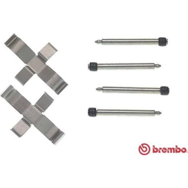 Brembo Zubehörsatz, Scheibenbremsbelag PRIME LINE A 02 269 Brembo Zubehörsatz, Scheibenbremsbelag PRIME LINE A 02 269