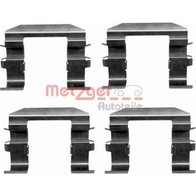 Metzger Zubehörsatz, Scheibenbremsbelag 109-1664