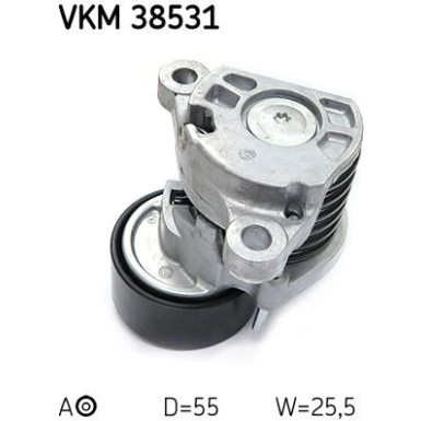 Spannrolle, Keilrippenriemen VKM 38531 Spannrolle, Keilrippenriemen VKM 38531