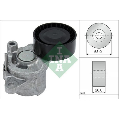 INA Riemenspanner, Keilrippenriemen 534 0688 10