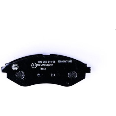 Hella Bremsbelagsatz, Scheibenbremse 8DB 355 011-251 Hella Bremsbelagsatz, Scheibenbremse 8DB 355 011-251
