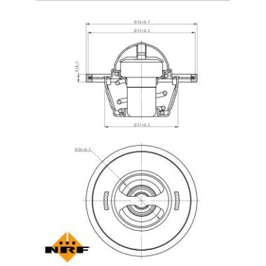 Thermostat, Kühlmittel 725155