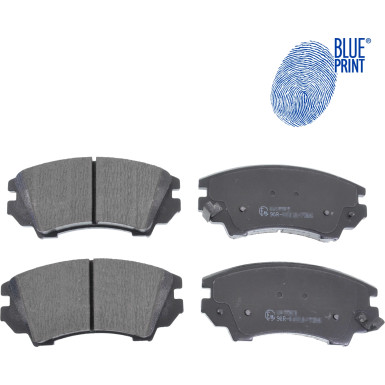 Blue Print Bremsbelagsatz, Scheibenbremse ADW194202