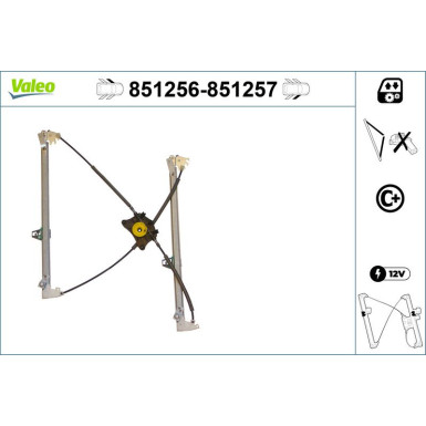 Valeo Fensterheber 851257