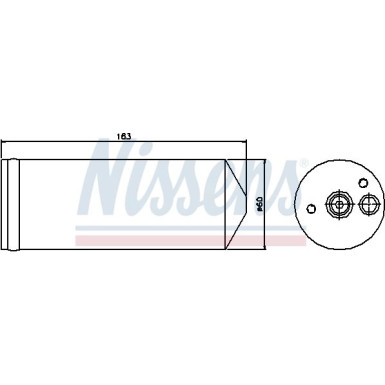 Nissens Trockner, Klimaanlage 95362