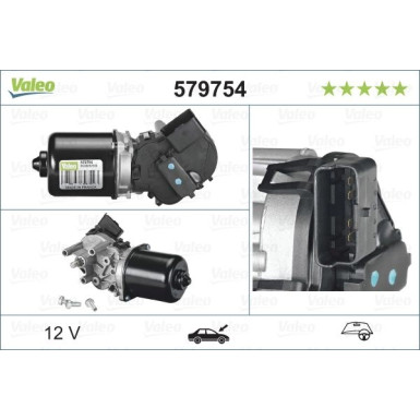 Valeo Wischermotor 579754