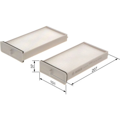 Filter, Innenraumluft 1 987 435 119