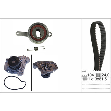 INA Wasserpumpe + Zahnriemensatz 530 0314 30