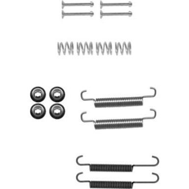 Hella Zubehörsatz, Feststellbremsbacken 8DZ 355 202-031