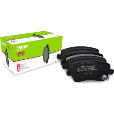 Valeo Bremsbelagsatz, Scheibenbremse EXPERT 302686A