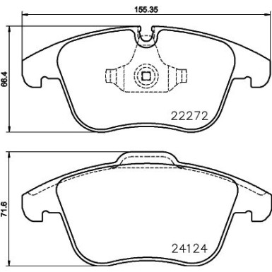 Brembo Bremsbelagsatz, Scheibenbremse PRIME LINE P 36 030 Brembo Bremsbelagsatz, Scheibenbremse PRIME LINE P 36 030