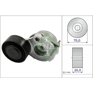 INA Spannarm, Keilrippenriemen 534 0470 10