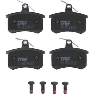 TRW Bremsbelagsatz, Scheibenbremse COTEC GDB1163 TRW Bremsbelagsatz, Scheibenbremse COTEC GDB1163