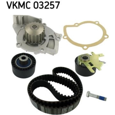 SKF Wasserpumpe + Zahnriemensatz VKMC 03257