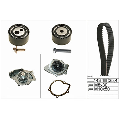 INA Wasserpumpe + Zahnriemensatz 530 0447 30
