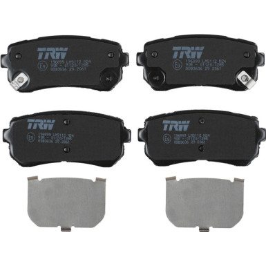 Bremsbelagsatz, Scheibenbremse GDB3636 Bremsbelagsatz, Scheibenbremse GDB3636