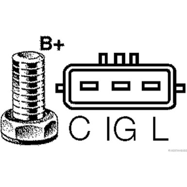 Herth+Buss Jakoparts Generator J5118038