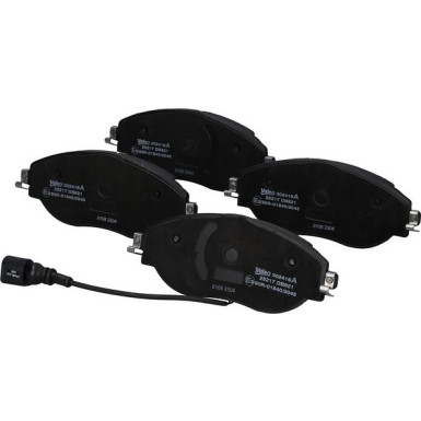 Valeo Bremsbelagsatz, Scheibenbremse EXPERT 302416A Valeo Bremsbelagsatz, Scheibenbremse EXPERT 302416A