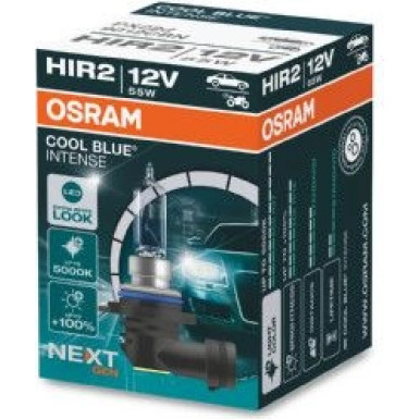 Osram Glühlampe, Hauptscheinwerfer COOL BLUE® INTENSE (Next Gen) 9012CBN