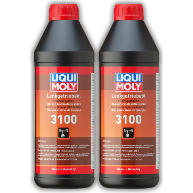 2x LIQUI MOLY 1145 Servoöl Dexron II D, MB-Freigabe 236.3, 1L (2L) 2x LIQUI MOLY 1145 Servoöl Dexron II D, MB-Freigabe 236.3, 1L (2L)