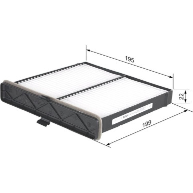 Filter, Innenraumluft 1 987 435 085