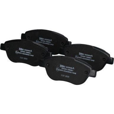 Valeo Bremsbelagsatz, Scheibenbremse EXPERT 302928A Valeo Bremsbelagsatz, Scheibenbremse EXPERT 302928A