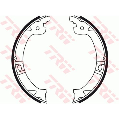 TRW Bremsbackensatz, Feststellbremse GS8759