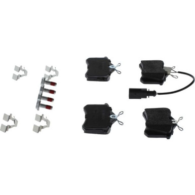 BOSCH Bremsbelagsatz, Scheibenbremse 0 986 494 599