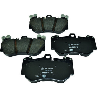 Hella Bremsbelagsatz, Scheibenbremse 8DB 355 011-011 Hella Bremsbelagsatz, Scheibenbremse 8DB 355 011-011
