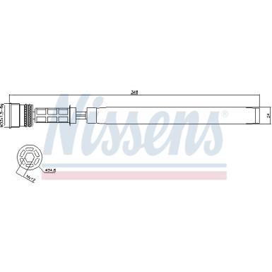 Nissens Trockner, Klimaanlage FIRST FIT 95458