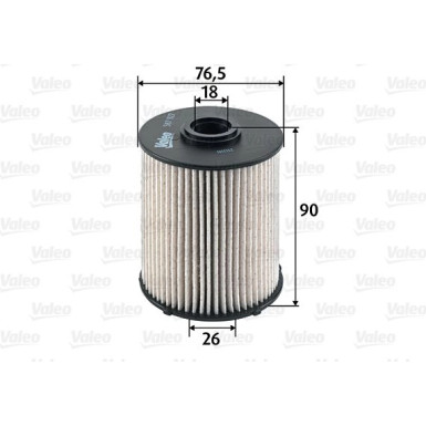 Valeo Kraftstofffilter 587922