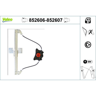 Valeo Fensterheber 852607
