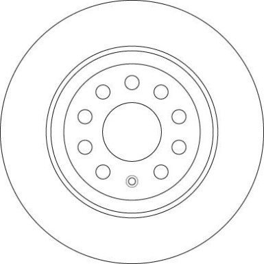 TRW Bremsscheibe DF6504 TRW Bremsscheibe DF6504