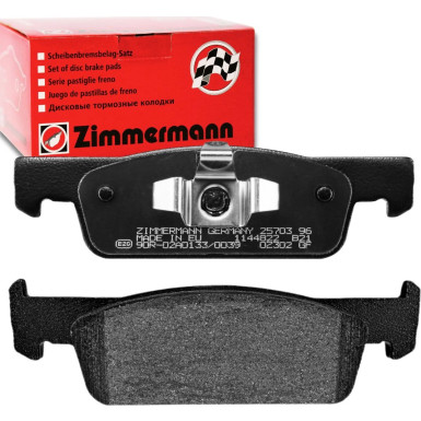 Zimmermann Bremsbelagsatz, Scheibenbremse 25702.180.1 Zimmermann Bremsbelagsatz, Scheibenbremse 25702.180.1