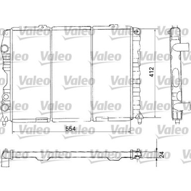Kühler, Motorkühlung 731283 Kühler, Motorkühlung 731283