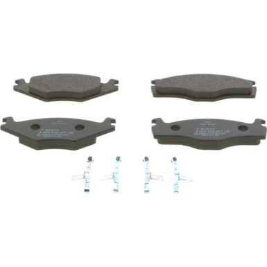 BOSCH Bremsbelagsatz, Scheibenbremse 0 986 468 871