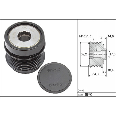Generatorfreilauf 535 0342 10 Generatorfreilauf 535 0342 10