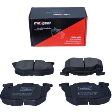 Maxgear Bremsbelagsatz, Scheibenbremse 19-0470 Maxgear Bremsbelagsatz, Scheibenbremse 19-0470