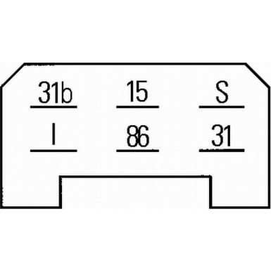 Hella Relais, Wisch-Wasch-Intervall 5WG 002 450-311