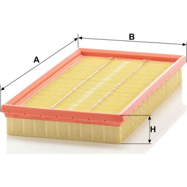 MANN-FILTER C 3270 Luftfilter MANN-FILTER C 3270 Luftfilter