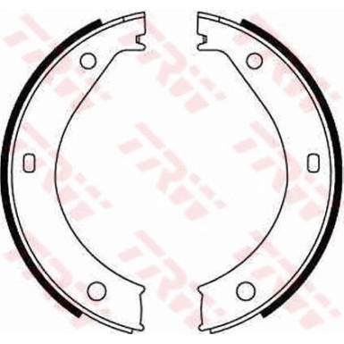 TRW Bremsbackensatz, Feststellbremse GS8217 TRW Bremsbackensatz, Feststellbremse GS8217