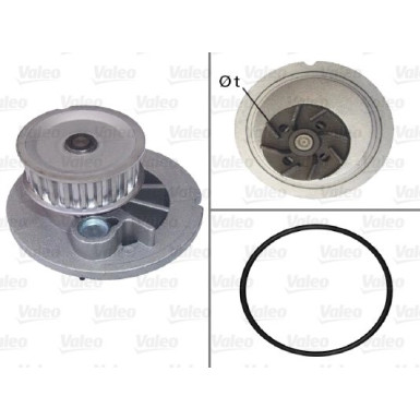 Valeo Wasserpumpe 506703