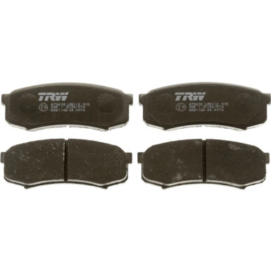 TRW Bremsbelagsatz, Scheibenbremse COTEC GDB1182 TRW Bremsbelagsatz, Scheibenbremse COTEC GDB1182