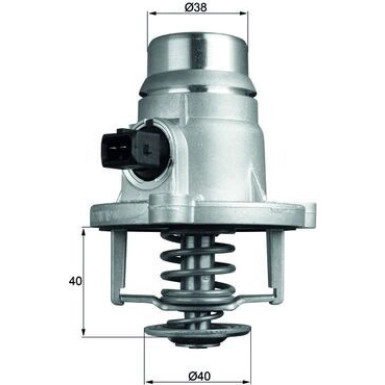 Mahle Thermostat, Kühlmittel BEHR TM 27 101