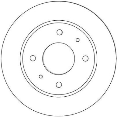 TRW Bremsscheibe DF4463 TRW Bremsscheibe DF4463